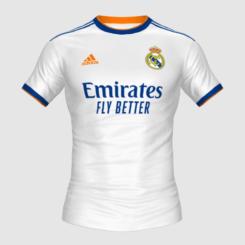 Real Madrid 21/22 Jersey FIFA 23 Kit Creator Showcase