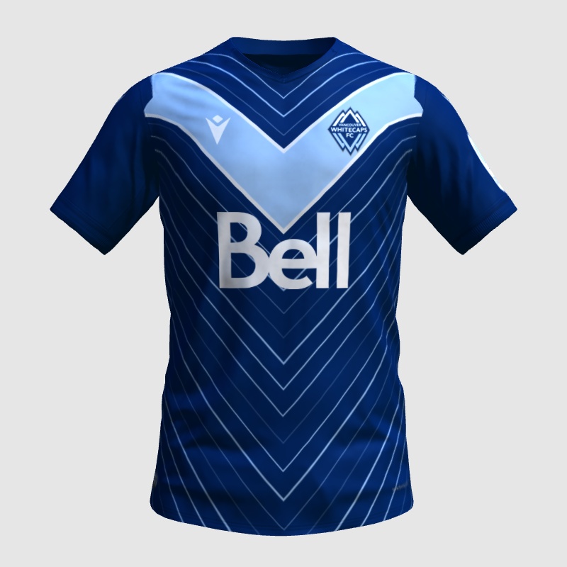 Vancouver Whitecaps (away) Canadian PL FIFA 23 Kit Creator Showcase