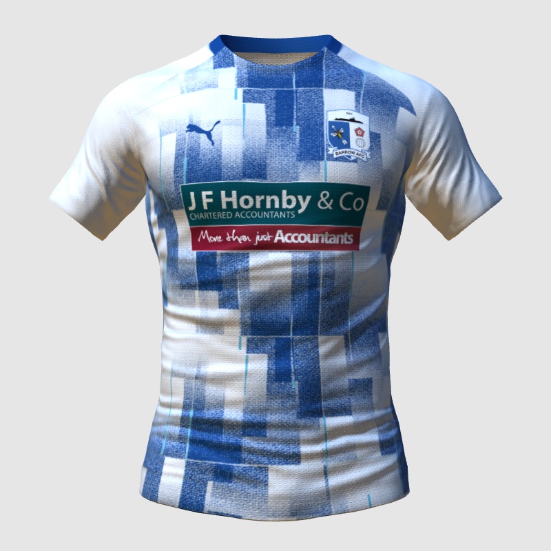 Barrow AFC home kit FIFA 23 Kit Creator Showcase
