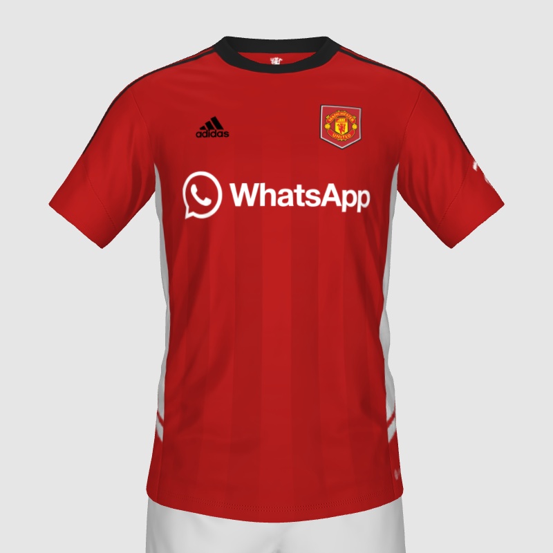 MANCHESTER UNITED WhatsApp HOME FIFA 23 Kit Creator Showcase
