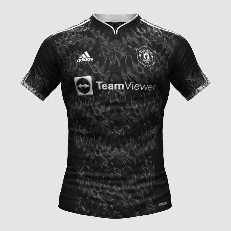 Manchester United Black kit FIFA 23 Kit Creator Showcase
