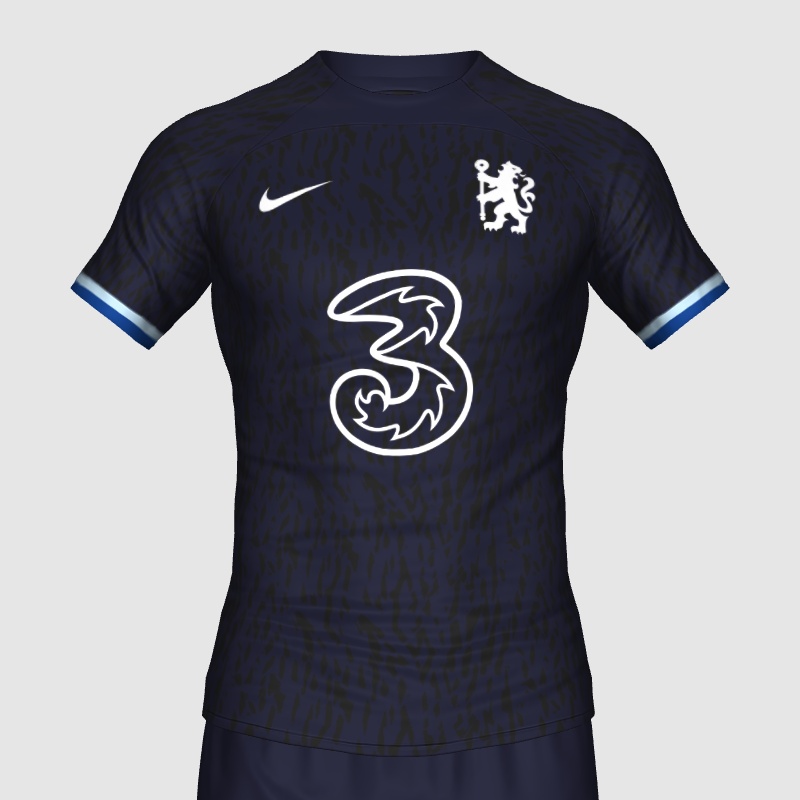 Chelsea Third Kit Concept FIFA 23 Kit Creator Showcase