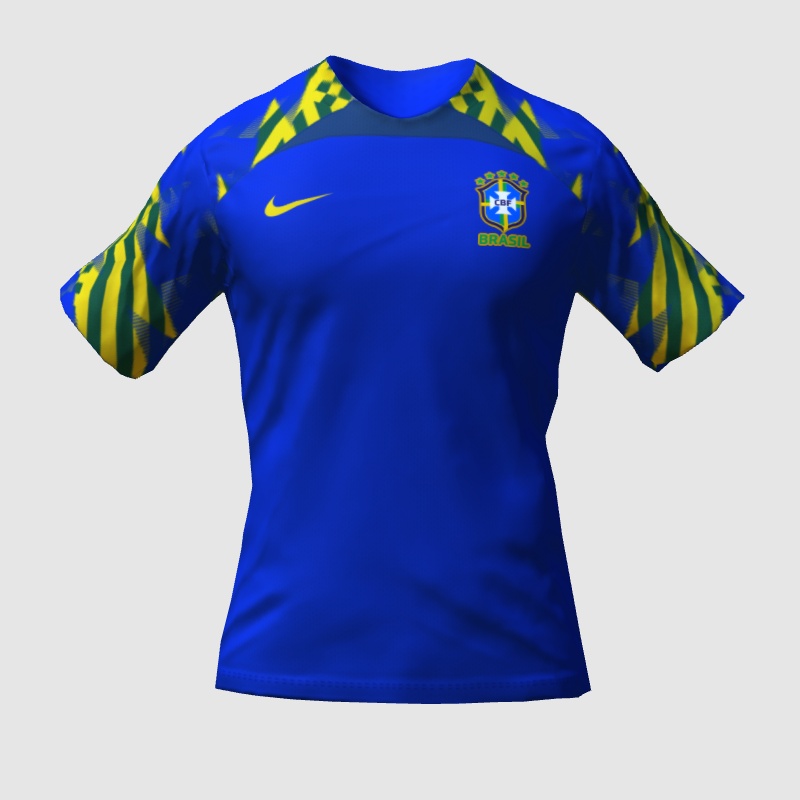 N°7 Brasil away FM Kit Creator Showcase
