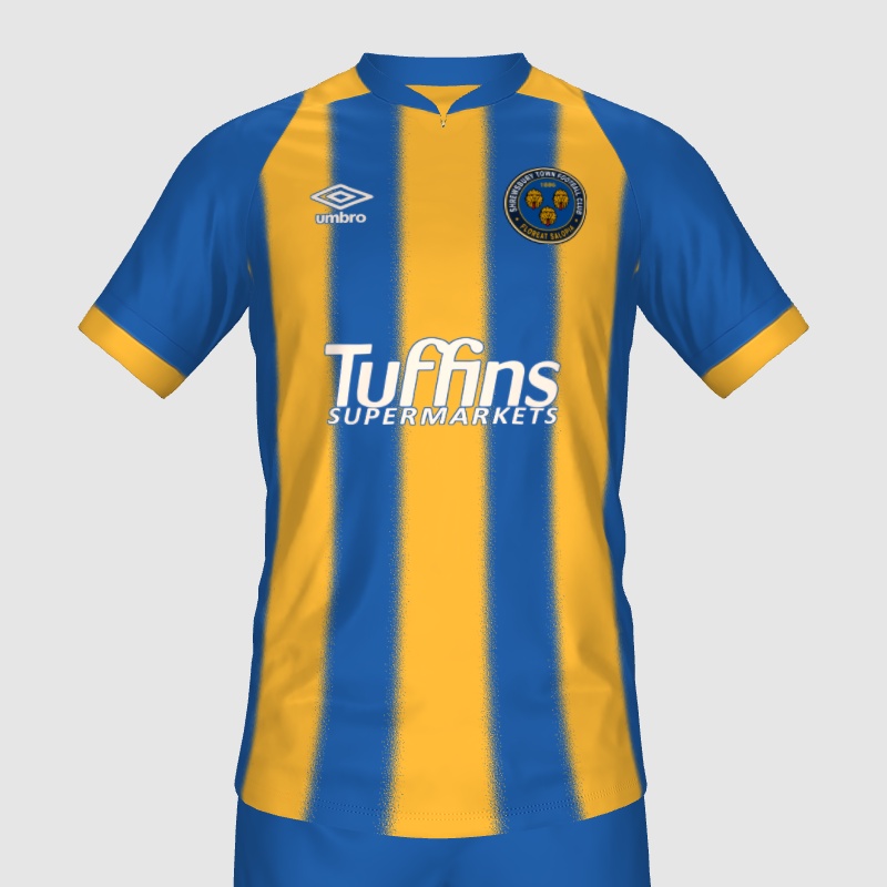 Shrewsbury Town Home 2022/2023 FIFA Kit Creator Showcase