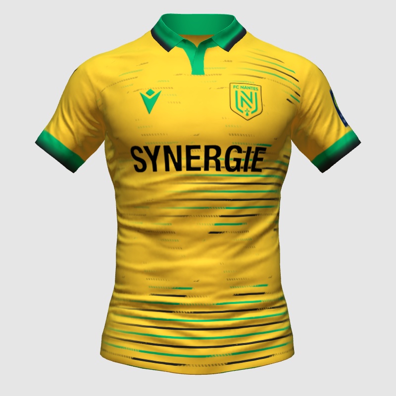 FC Nantes x Macron Home Concept FIFA Kit Creator Showcase