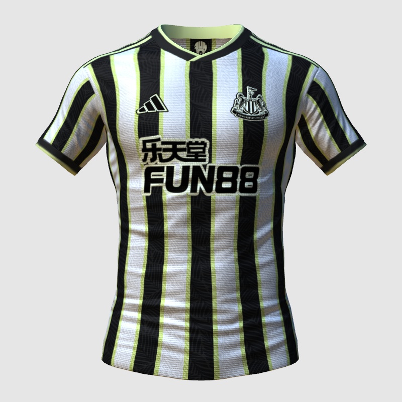 Newcastle United Home x Adidas "Arabic Leaf" Style FIFA 23 Kit