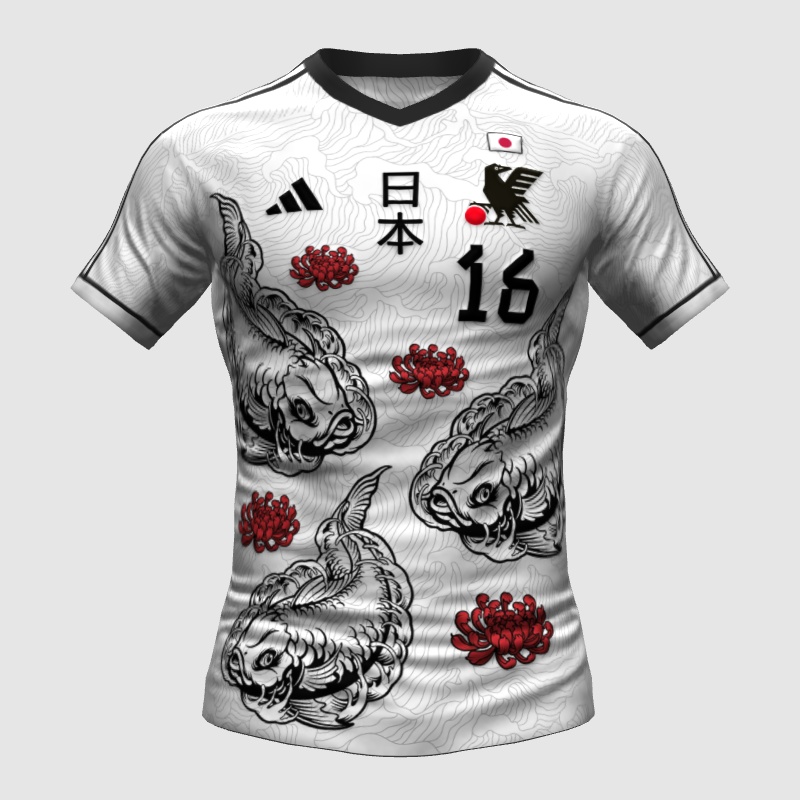 Japan Concept Home Kit FIFA 23 Kit Creator Showcase