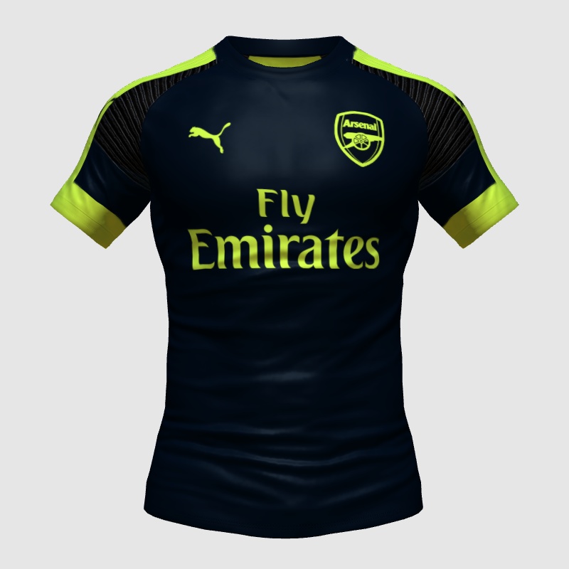 arsenal third kit 16 17