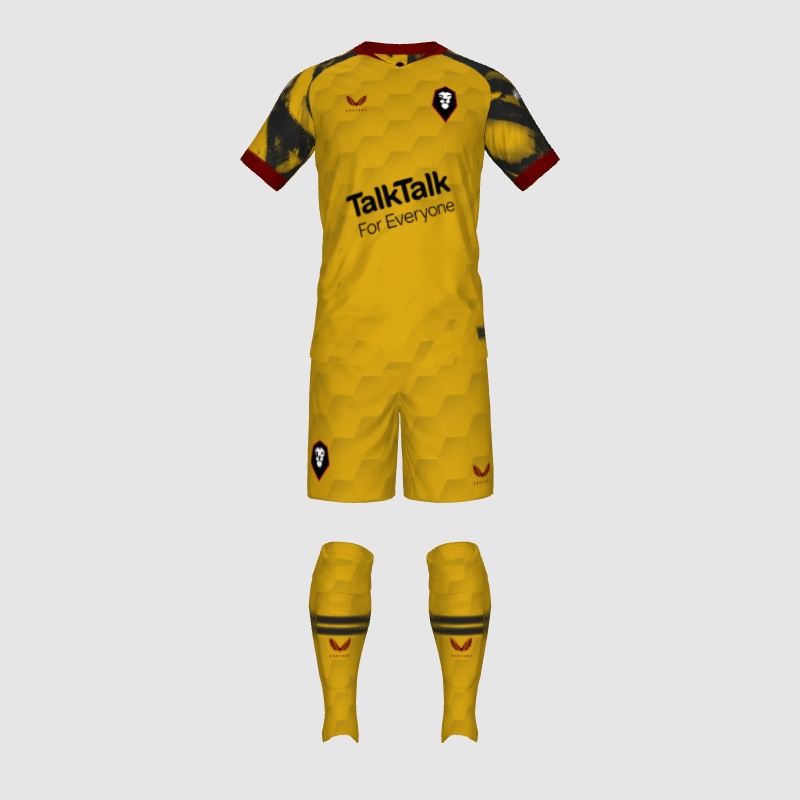 SALFORD CITY FC GOALKEEPER FIFA 23 Kit Creator Showcase