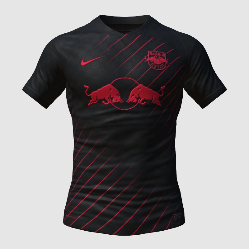 RB Leipzig Black and Red FIFA 23 Kit Creator Showcase
