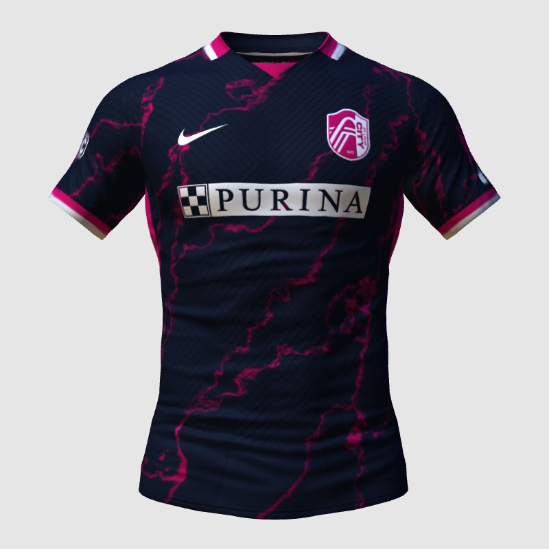 MLS x Nike St. Louis CITY SC away concept FIFA 23 Kit Creator Showcase