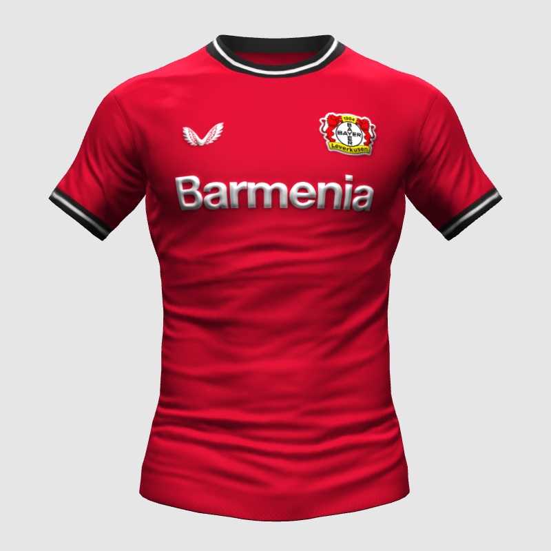 Bayer 04 Leverkusen 23/24 Home Kit FIFA 23 Kit Creator Showcase