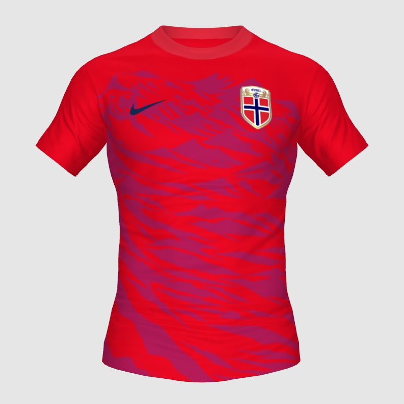 Norway Home FIFA 23 Kit Creator Showcase