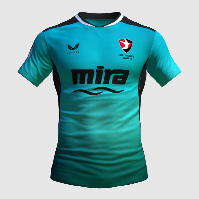 Cheltenham Town Away Concept FIFA 23 Kit Creator Showcase