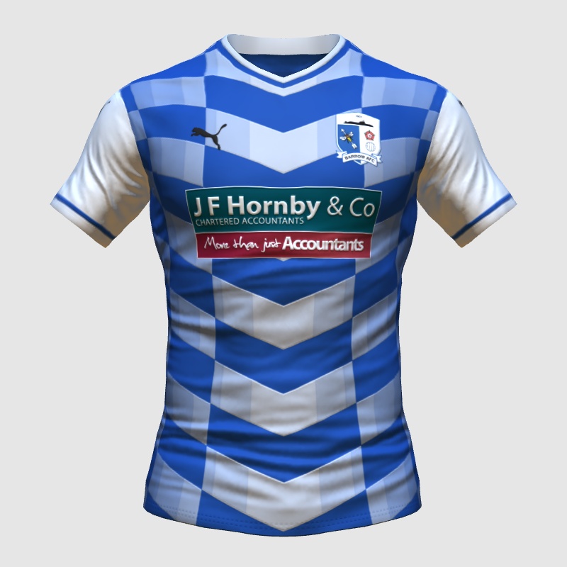 Barrow AFC Concept FIFA 23 Kit Creator Showcase