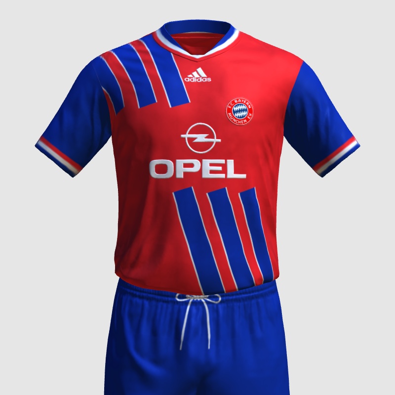 1980/81 FC Bayern München Home Kit - FIFA Kit Creator Showcase
