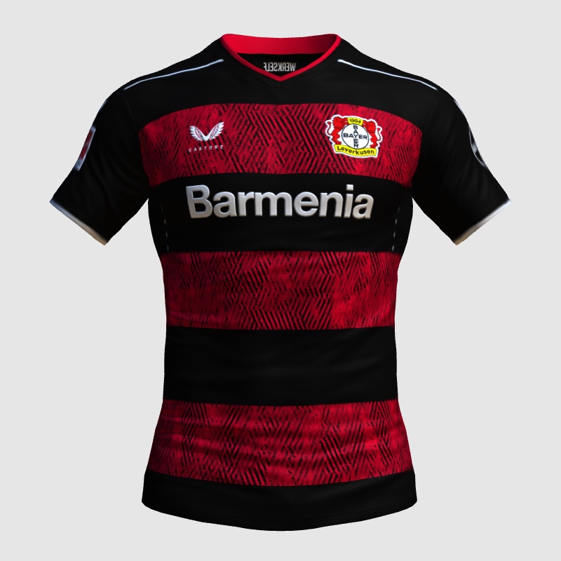 Bayer 04 Leverkusen 23/24 Home Concept Kit FIFA 23 Kit Creator Showcase