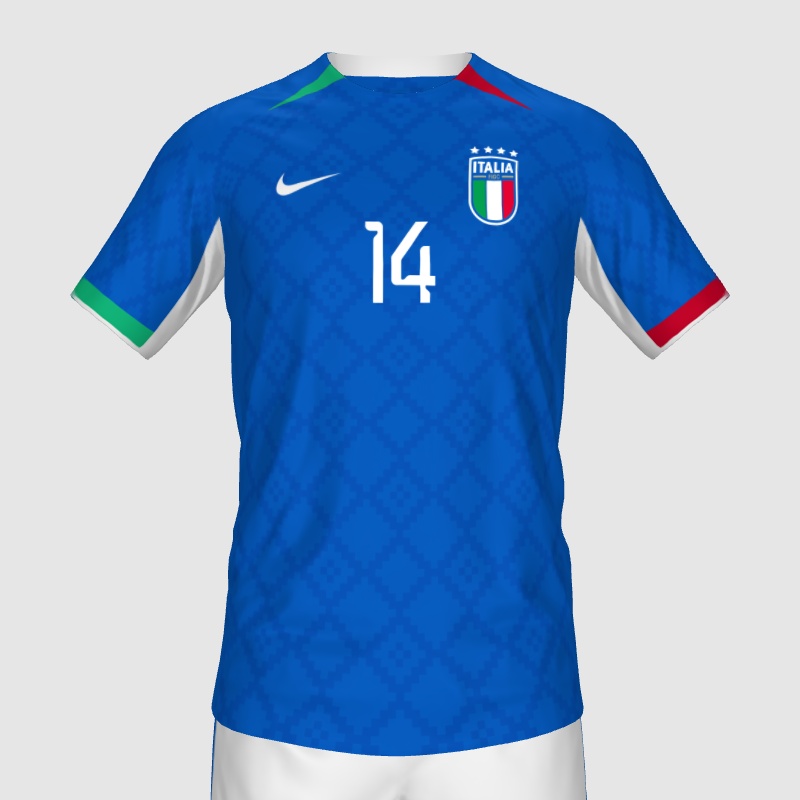 Nike What If Italy 2024 Home Concept FIFA 23 Kit Creator Showcase