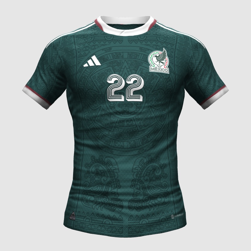 Mexico 23/24 home kit FIFA 23 Kit Creator Showcase