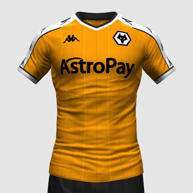 Wolves 2425 Home Kit FIFA Kit Creator Showcase