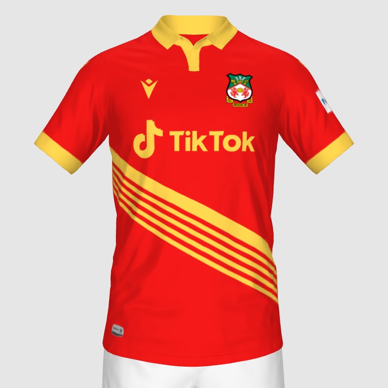 Wrexham FC Champions special kit FIFA 23 Kit Creator Showcase