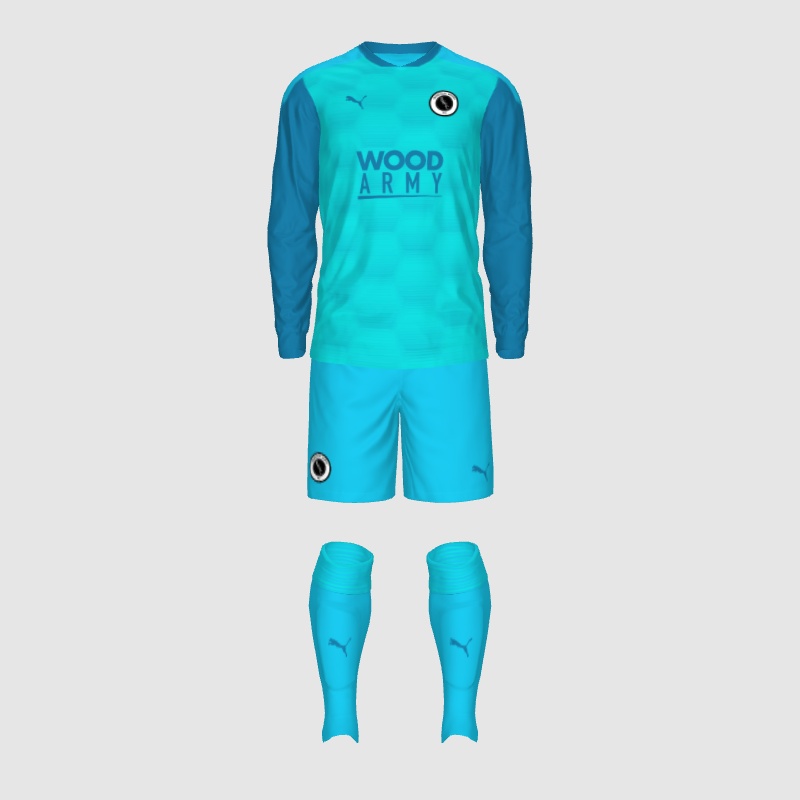 Boreham Wood GK kit FIFA 23 Kit Creator Showcase