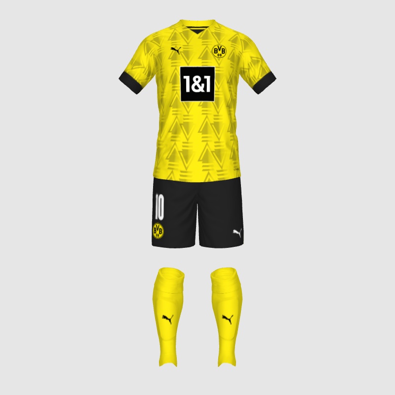Borussia Dortmund 2324 FIFA 23 Kit Creator Showcase