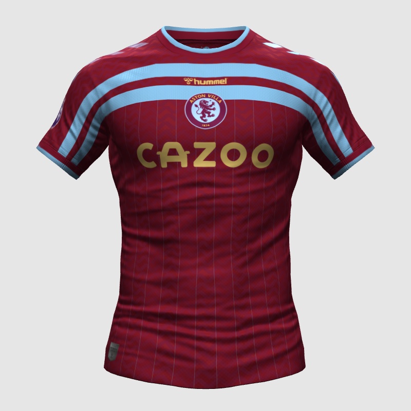 Hummel Aston Villa home kit concept - FIFA Kit Creator Showcase