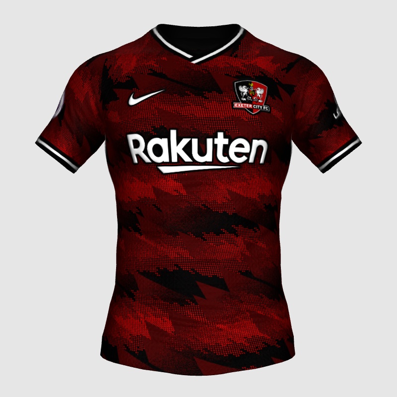 Concept Exeter City FC Home Kit 22/23 FIFA 23 Kit Creator Showcase
