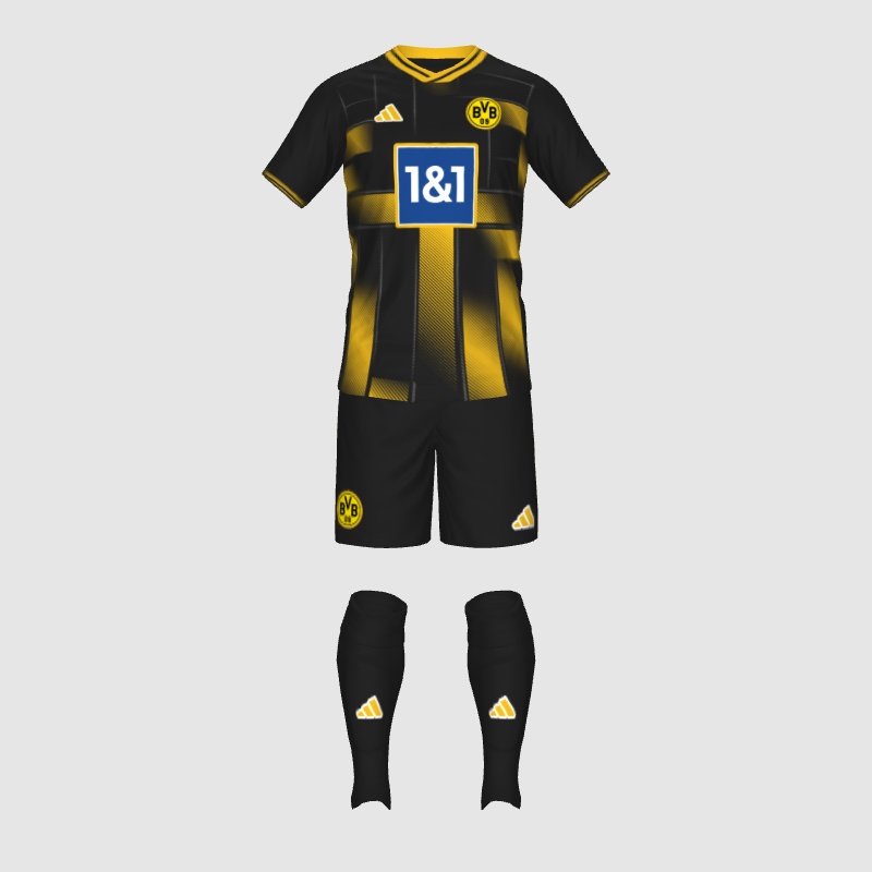 New kit BVB 2k23 FIFA 23 Kit Creator Showcase