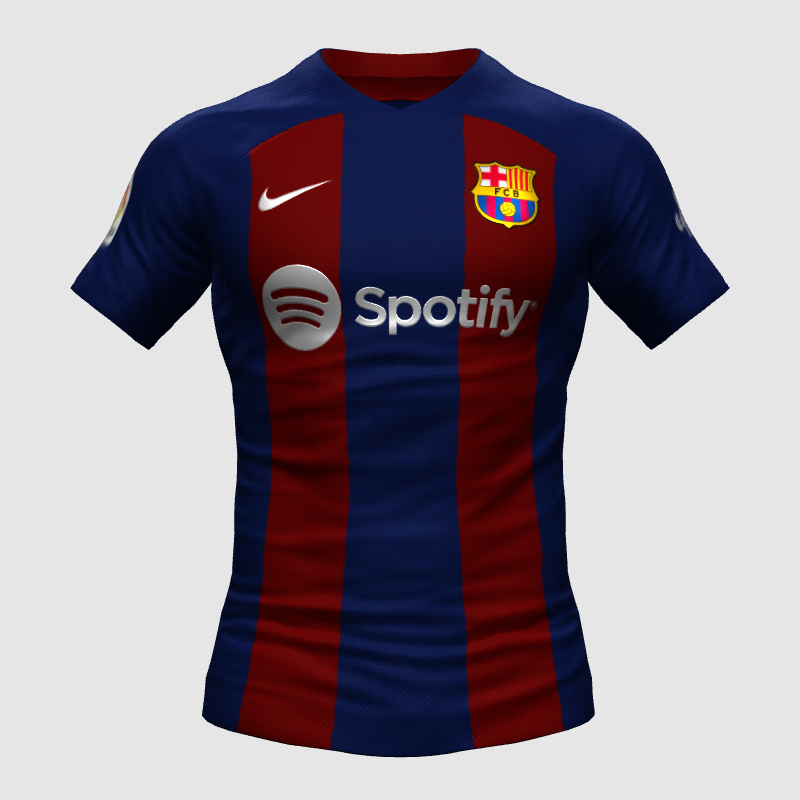 FC Barcelona 2223 La Liga Champions FIFA 23 Kit Creator Showcase