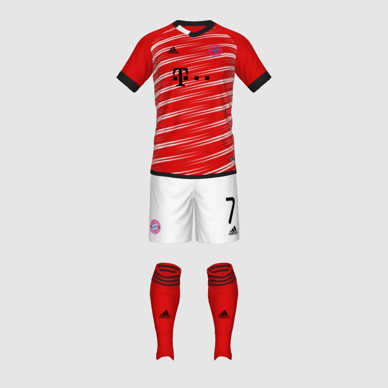 Bayern Munich Home Jersey FIFA 23 Kit Creator Showcase