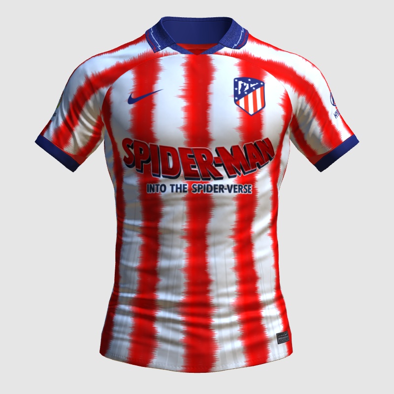 Atletico Madrid X SpiderMan Home 2023/24 FIFA 23 Kit Creator Showcase