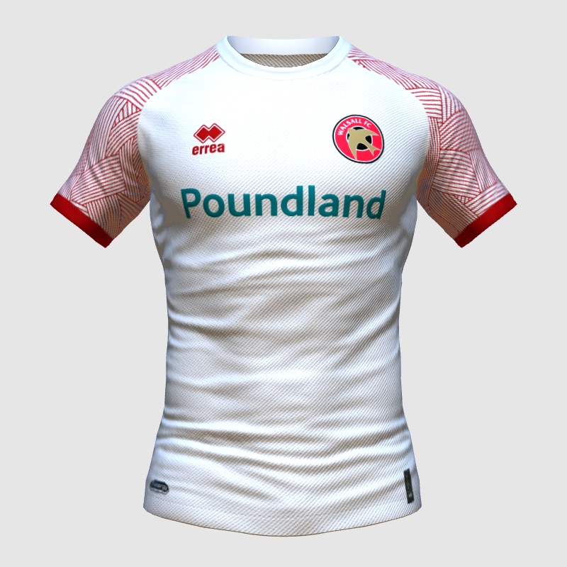 Walsall FC 2324 Away FIFA 23 Kit Creator Showcase