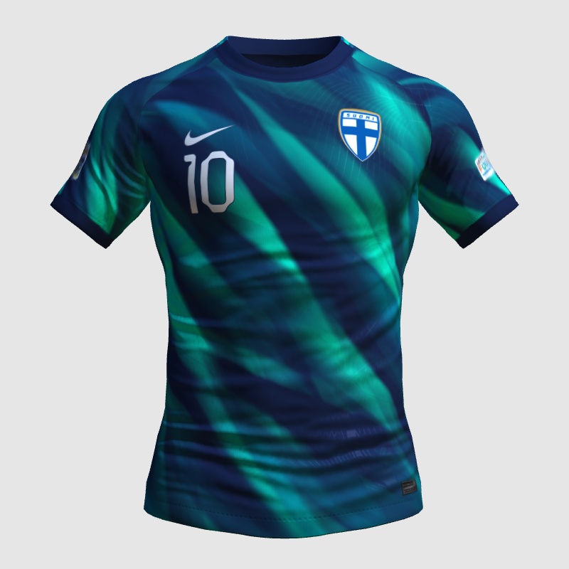 Nike x Finland away concept 2024 - FIFA Kit Creator Showcase