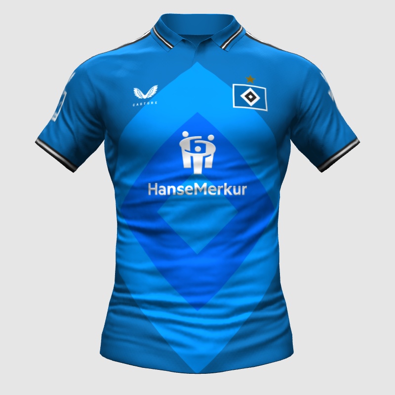 Hamburg SV 23/24 away kit concept FIFA 23 Kit Creator Showcase