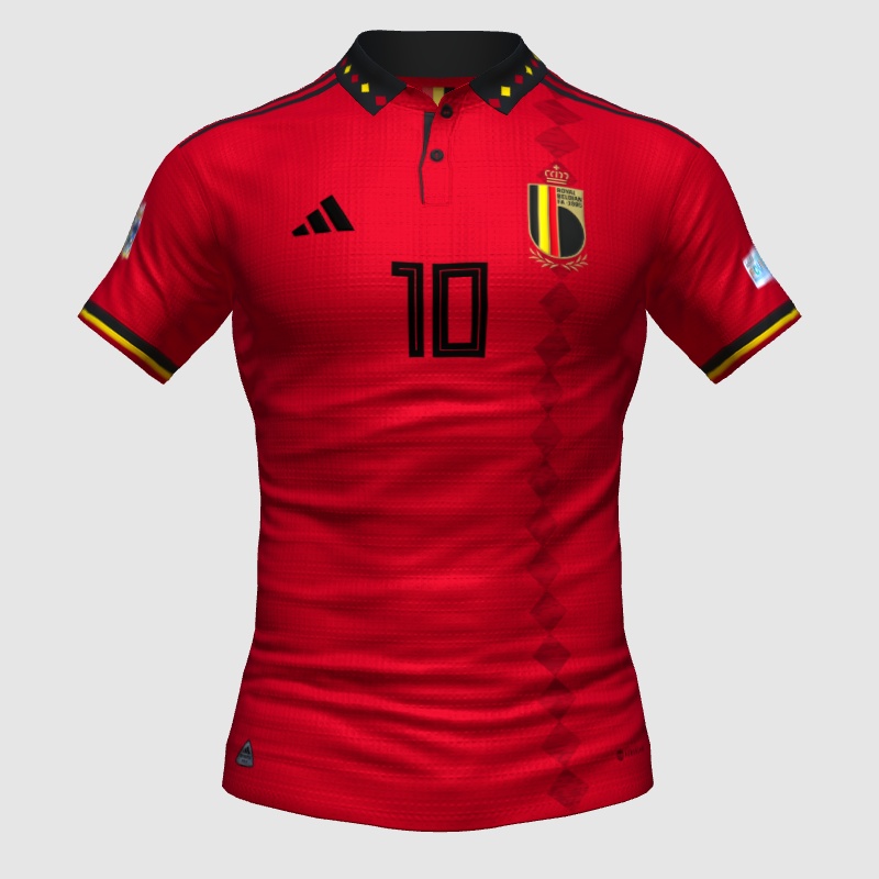 Belgium home concept shirt FIFA 23 Kit Creator Showcase