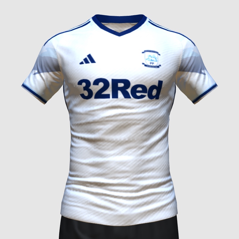 Preston 23/24 Home Kit FIFA 23 Kit Creator Showcase