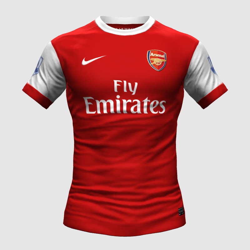 Arsenal X Nike Home Kit 2010 2011 FIFA Kit Creator Showcase arsenal-x-nike-home-kit-2010-2011-fifa-kit-creator-showcase