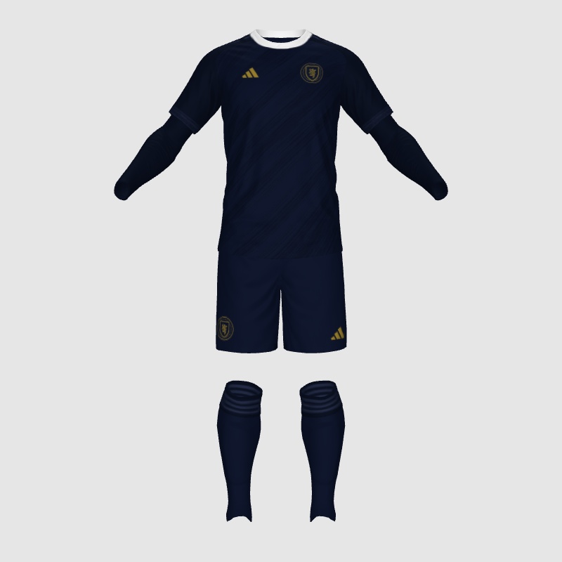 Scotland Home Custom Kit - FIFA Kit Creator Showcase