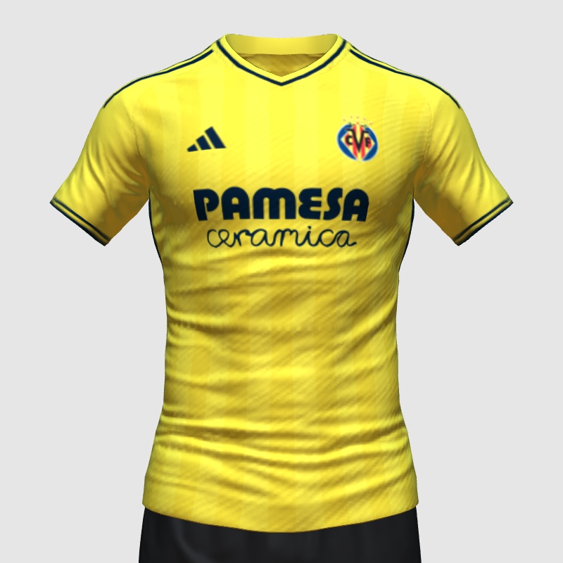 Villarreal 23/24 Home Kit FIFA 23 Kit Creator Showcase