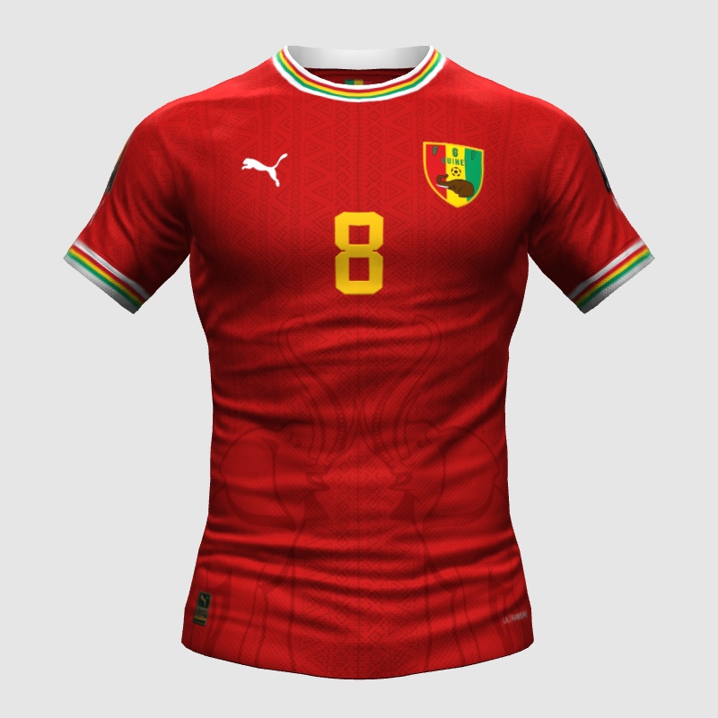 Guinea Puma Home Concept Kit FIFA 23 Kit Creator Showcase
