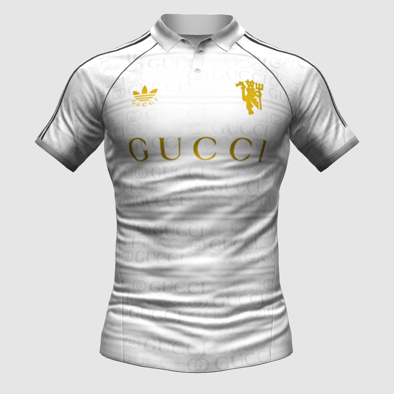 Manchester United X Gucci 4th kit FIFA 23 Kit Creator Showcase