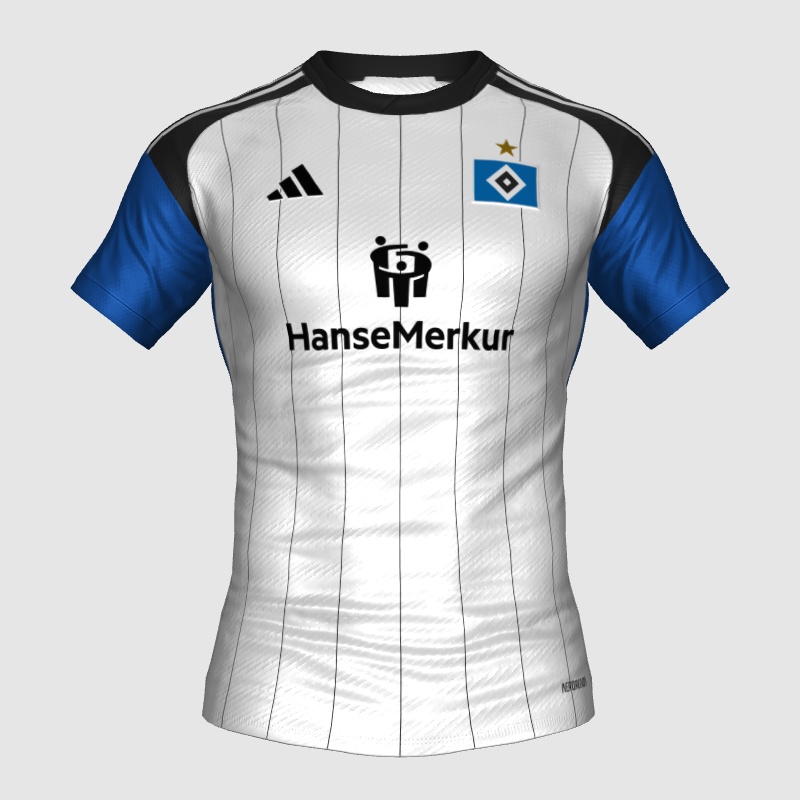 Hamburg Home 2324 FIFA 23 Kit Creator Showcase