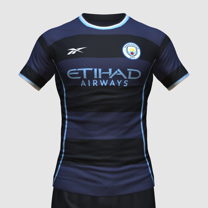 Man City Reebok Kit Manchester City Away Reebok - FIFA Kit Creator Showcase