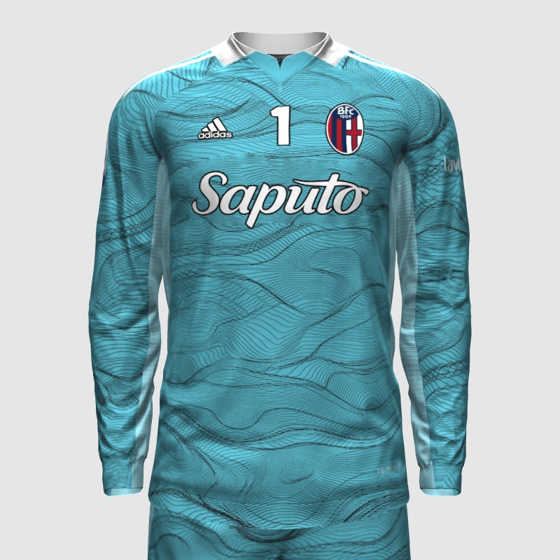 Away Goalkeeper Kit Bologna FC 23/24 Concept FIFA 23 Kit Creator Showcase