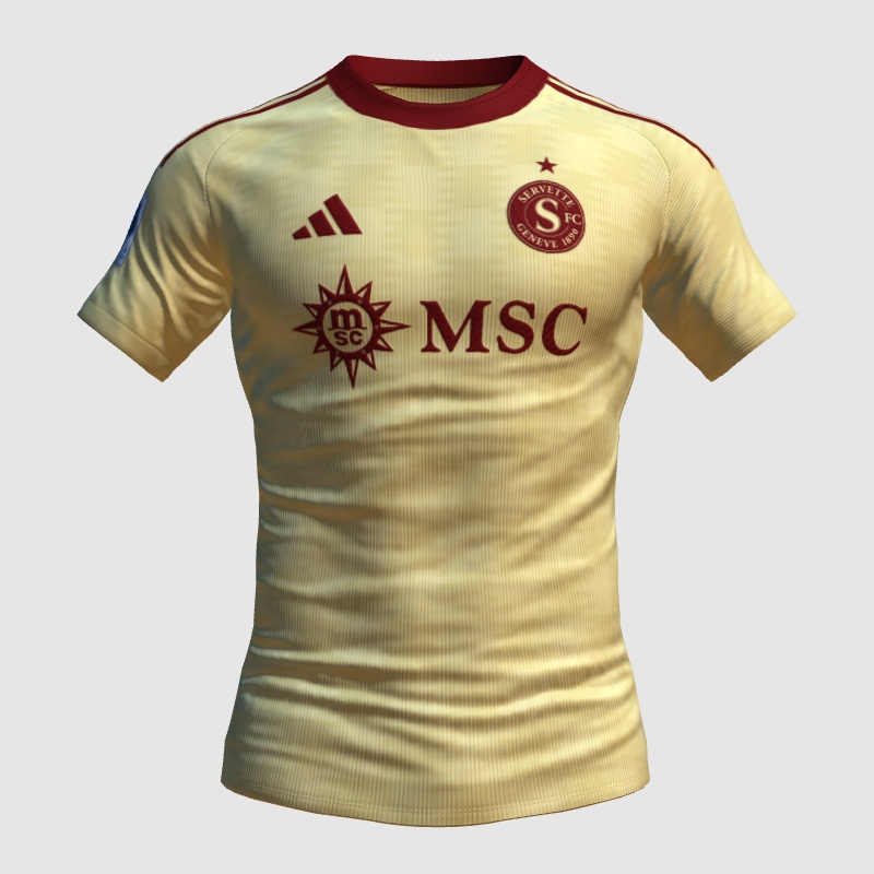 Servette FC Away Concept 23 24 FIFA Kit Creator Showcase