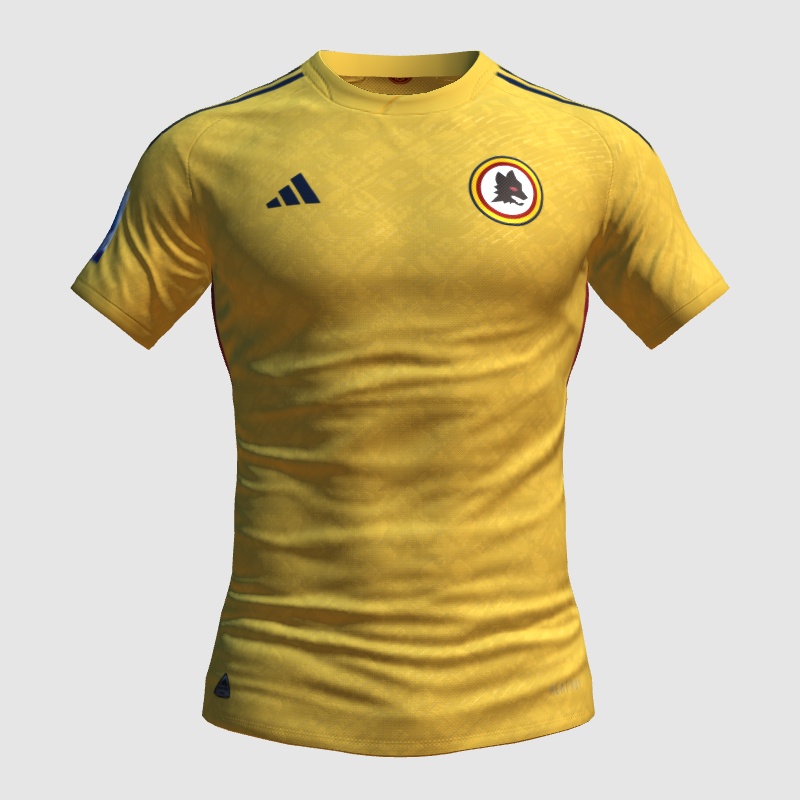 adidas x AS Roma 4th concept 24/25 FIFA 23 Kit Creator Showcase
