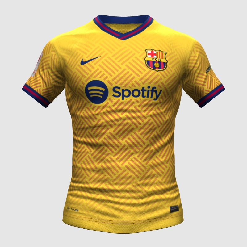 Barcelona Third Concept Fifa Kit Creator Showcase
