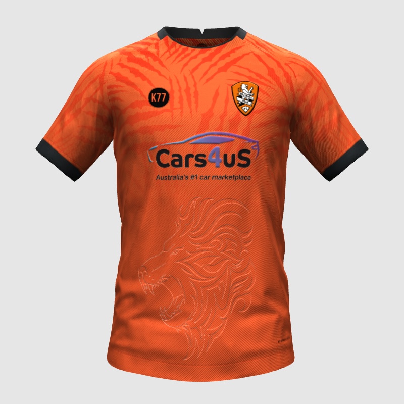 Brisbane Roar Home FIFA 23 Kit Creator Showcase